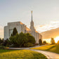 Twin Falls Temple Morning Light