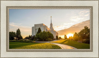 Twin Falls Temple Morning Light