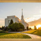 Twin Falls Temple Morning Light