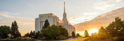 Twin Falls Temple Morning Light