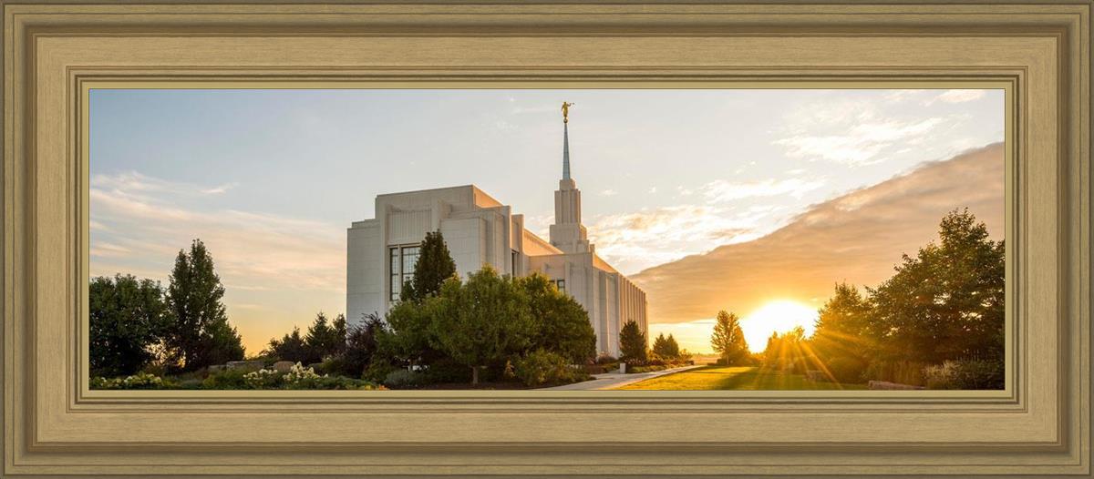 Twin Falls Temple Morning Light