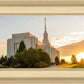 Twin Falls Temple Morning Light