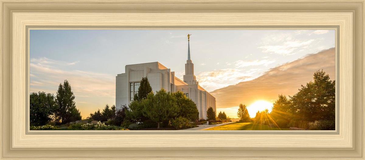 Twin Falls Temple Morning Light