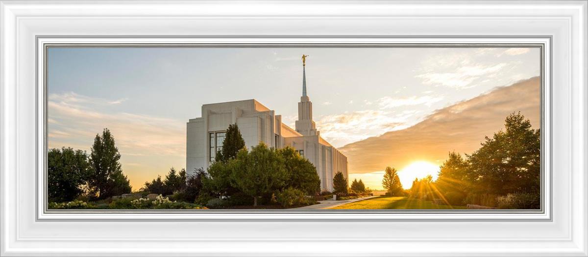 Twin Falls Temple Morning Light