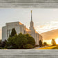 Twin Falls Temple Morning Light