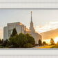 Twin Falls Temple Morning Light