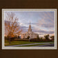 Payson Temple Autumn Light