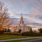Payson Temple Autumn Light