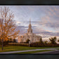 Payson Temple Autumn Light