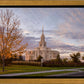 Payson Temple Autumn Light