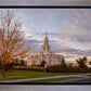Payson Temple Autumn Light