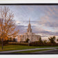 Payson Temple Autumn Light