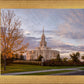 Payson Temple Autumn Light