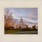 Payson Temple Autumn Light