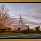 Payson Temple Autumn Light