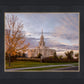 Payson Temple Autumn Light