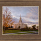 Payson Temple Autumn Light
