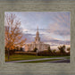 Payson Temple Autumn Light