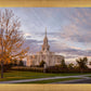 Payson Temple Autumn Light