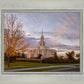 Payson Temple Autumn Light