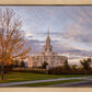 Payson Temple Autumn Light