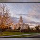 Payson Temple Autumn Light