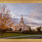 Payson Temple Autumn Light