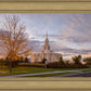 Payson Temple Autumn Light