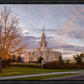 Payson Temple Autumn Light
