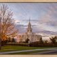 Payson Temple Autumn Light