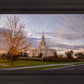 Payson Temple Autumn Light