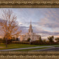 Payson Temple Autumn Light