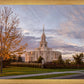 Payson Temple Autumn Light