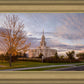 Payson Temple Autumn Light
