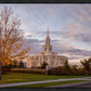Payson Temple Autumn Light