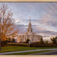 Payson Temple Autumn Light