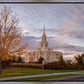 Payson Temple Autumn Light