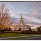 Payson Temple Autumn Light