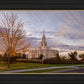 Payson Temple Autumn Light
