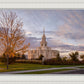 Payson Temple Autumn Light