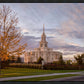 Payson Temple Autumn Light