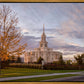 Payson Temple Autumn Light
