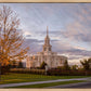 Payson Temple Autumn Light