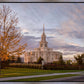 Payson Temple Autumn Light