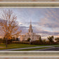 Payson Temple Autumn Light