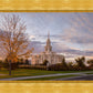 Payson Temple Autumn Light