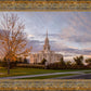 Payson Temple Autumn Light