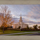 Payson Temple Autumn Light