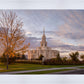 Payson Temple Autumn Light
