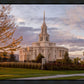Payson Temple Autumn Light